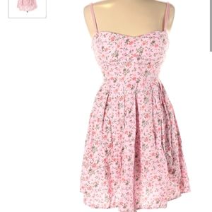 Juniors floral summer dress